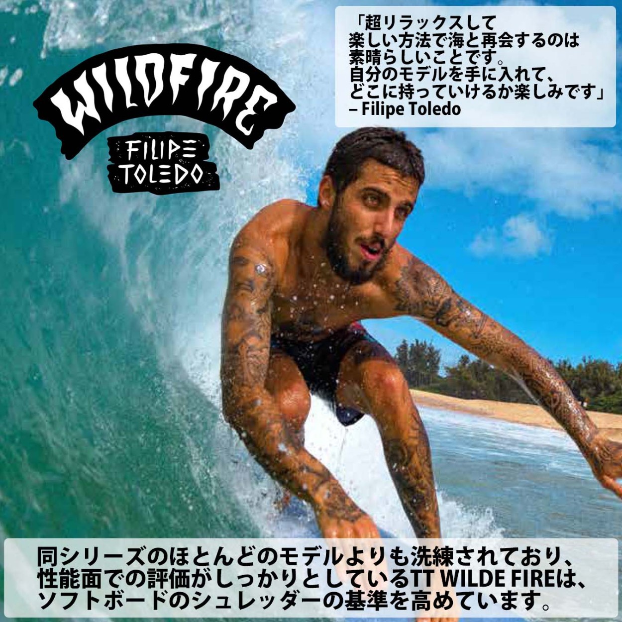 2021年3月上旬出荷 予約商品 Softech SOFTBOARDS ソフテック WILDFIRE 