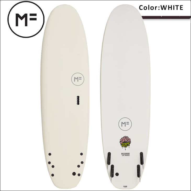 2023年モデル ミックファニング ソフトボード SUPER SOFT QUAD 8'6