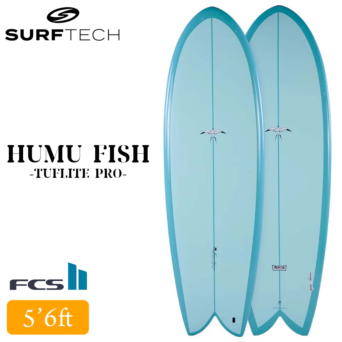26 SURFTECH サーフテック サーフボード HUMU FISH 5