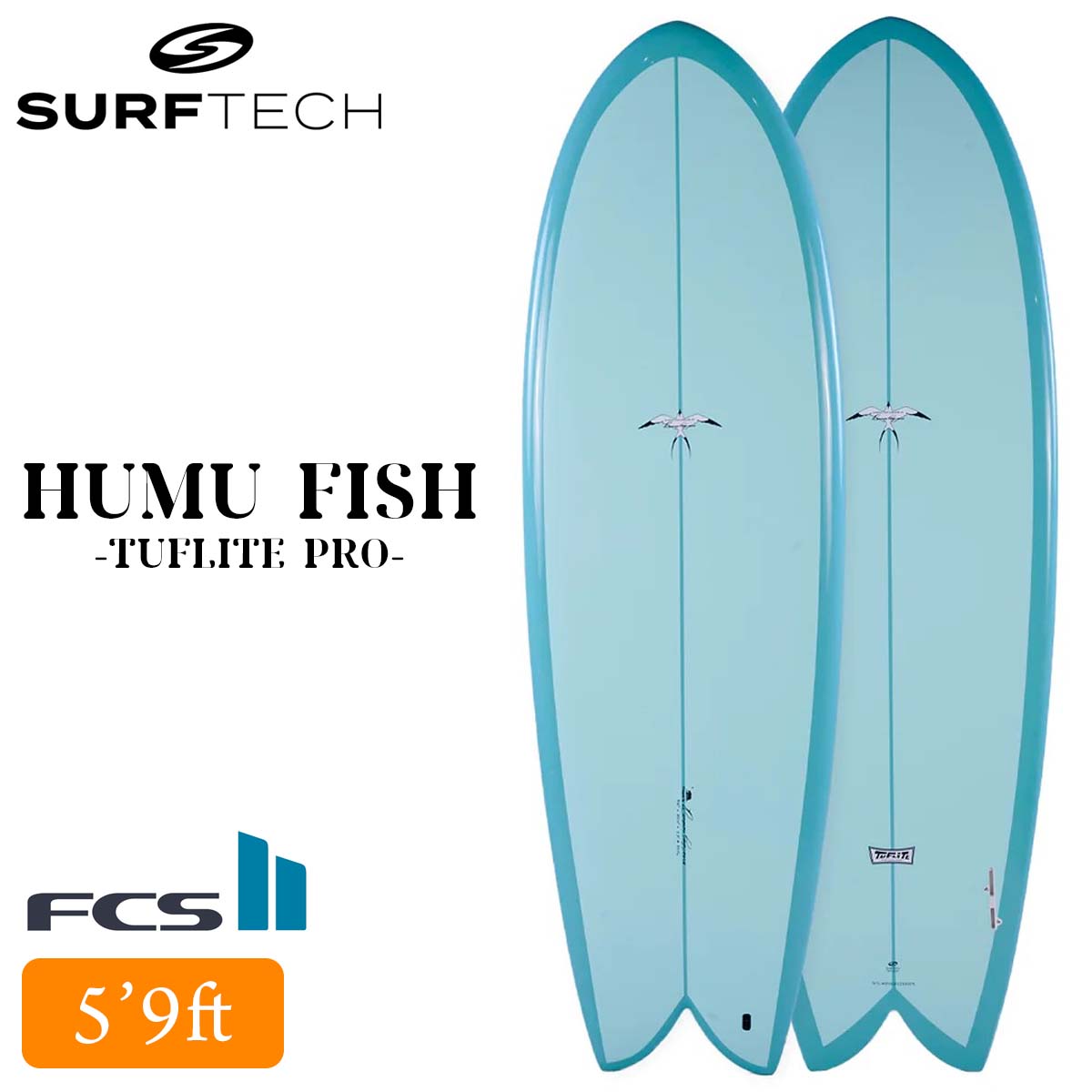 26 SURFTECH サーフテック サーフボード HUMU FISH 5