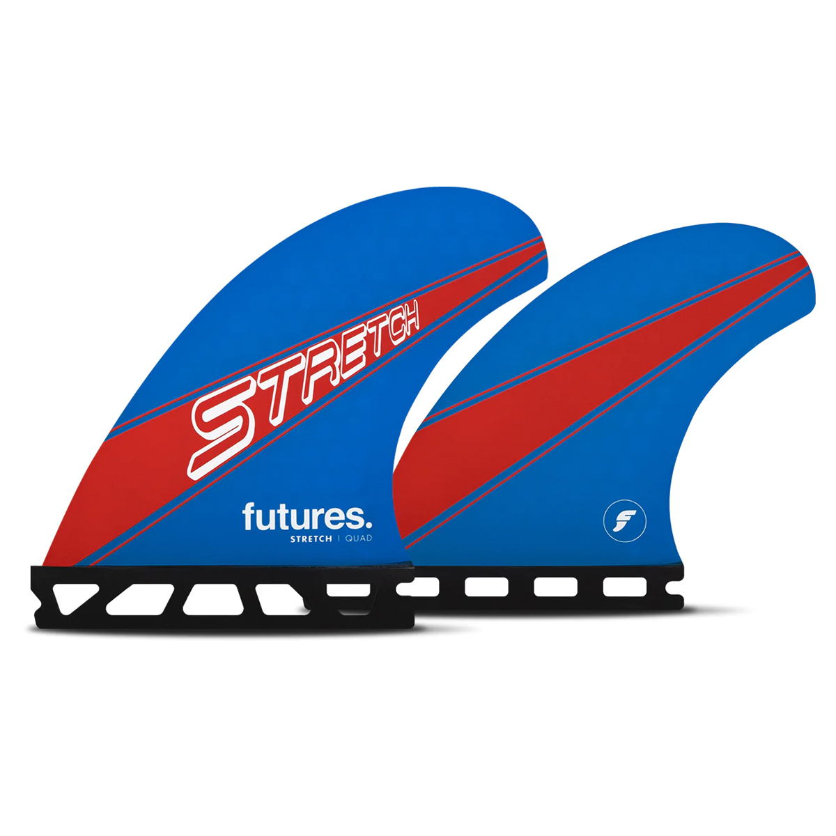 24 futures. フューチャー フィン STRETCH 2.0 QUAD With 400 REAR ストレッチ クアッド 4本セット 4フィン  4fin サーフィン サーフボード 日本正規品