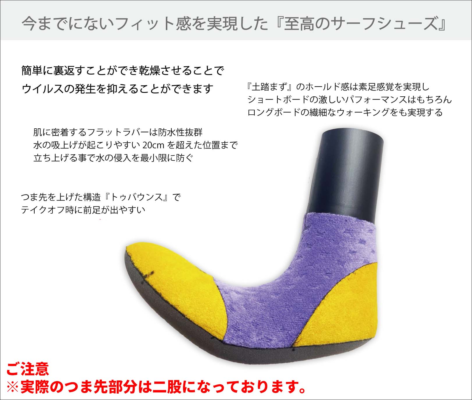 25-26 Next Level ネクストレベル サーフブーツ SURFLITE サーフィン 4