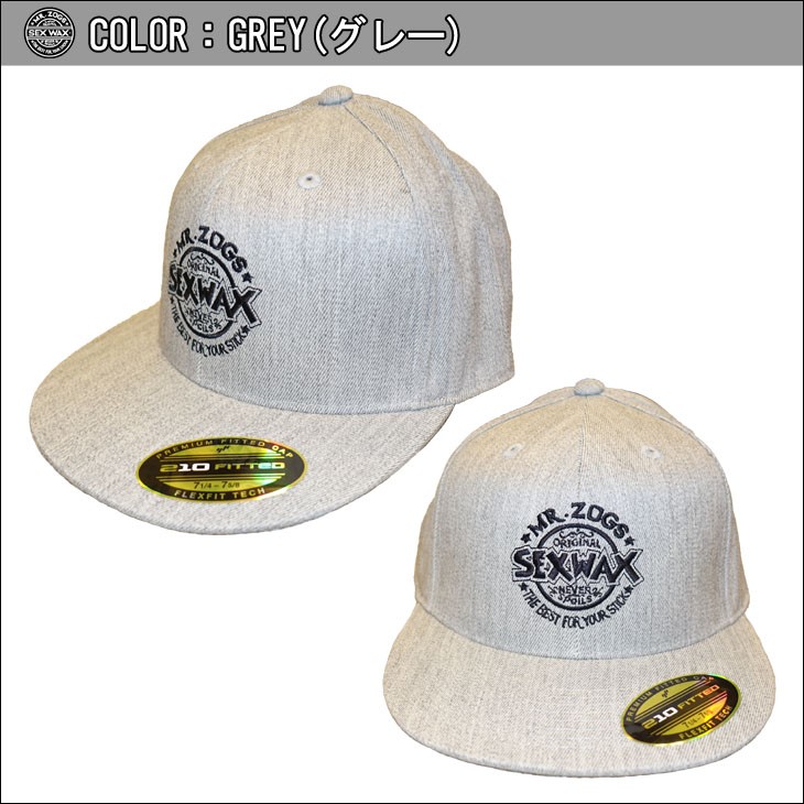 帽子 sex Mr. Zog's Sex Wax Unisex 210 Classic Flexfit Hat - Black