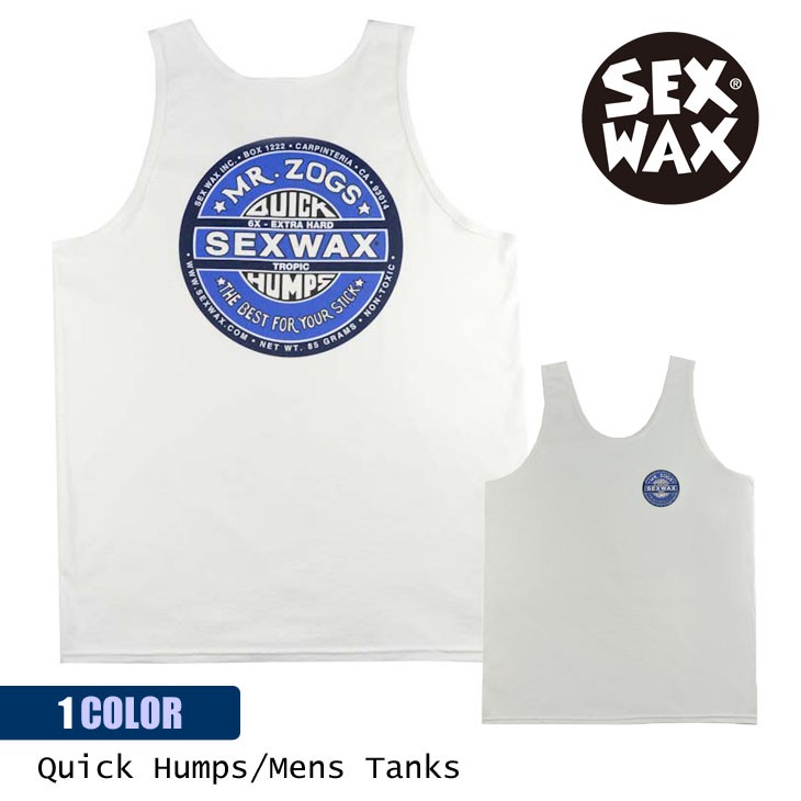 マツさん　wax thm ワックス　タンクトップ　ホワイトM sw-tank-wht-1.jpg