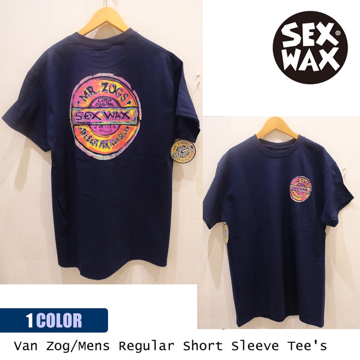 SEXWAX（セックスワックス） Tシャツ Van Zog Mens Regular Short