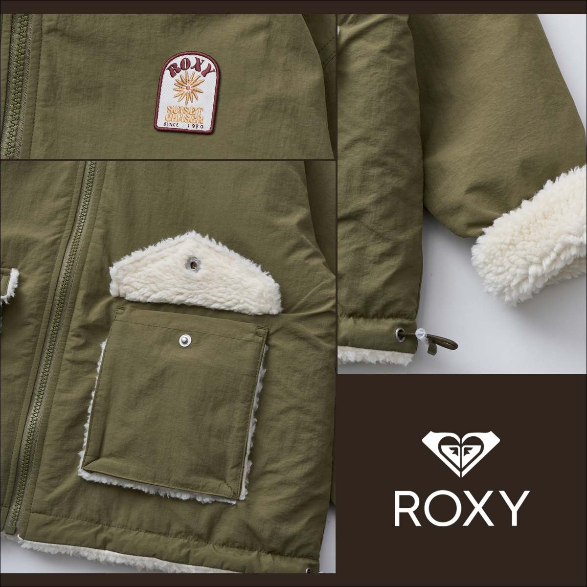 ROXY（ロキシー） 25 ROXY ジャケット MINI CHEER UP アウター ジップ