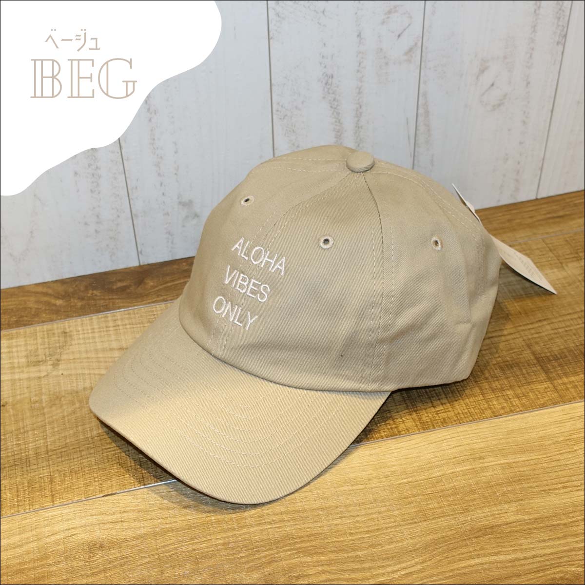 グレー Aloha ロゴ キャップ Wailae Country Club Waialae Country Club Aloha キャップ