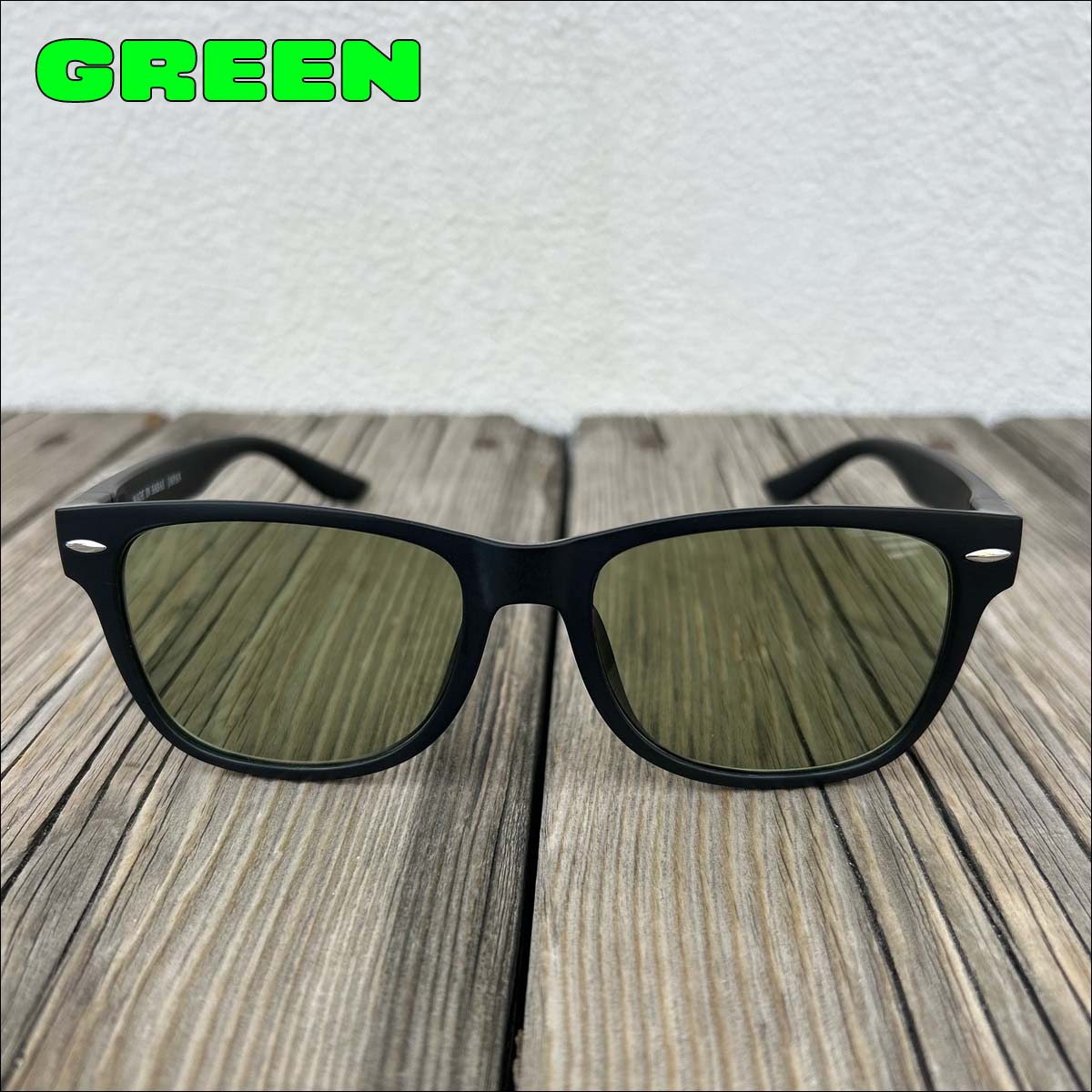 URBAN ISLAND SOCIETY サングラス UIS SUNGLASS 黒ぶち ミラー カラー 