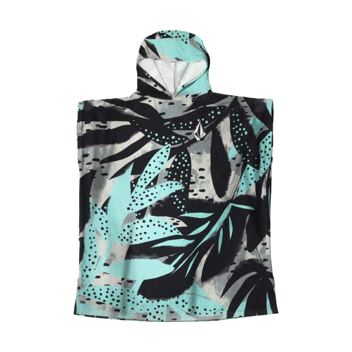 HOODED CHANGING TOWEL - BLACK | Volcom Japan