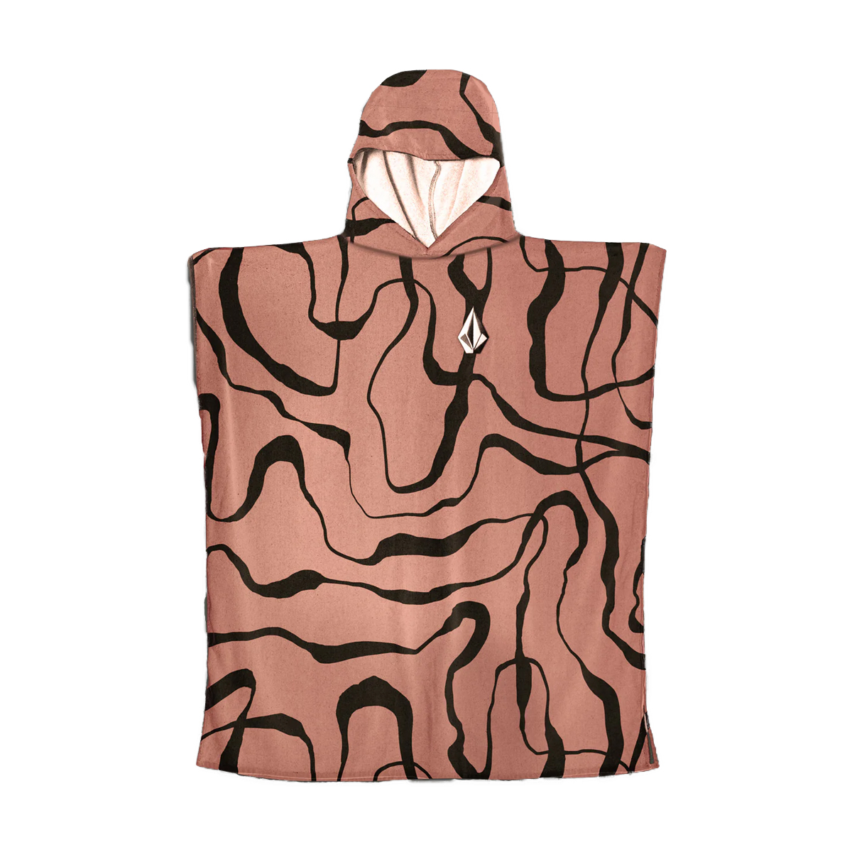 直送商品 VOLCOM HOODED お着替えポンチョ お着替えタオル ボルコム 24 サーフィン・ボディボード
