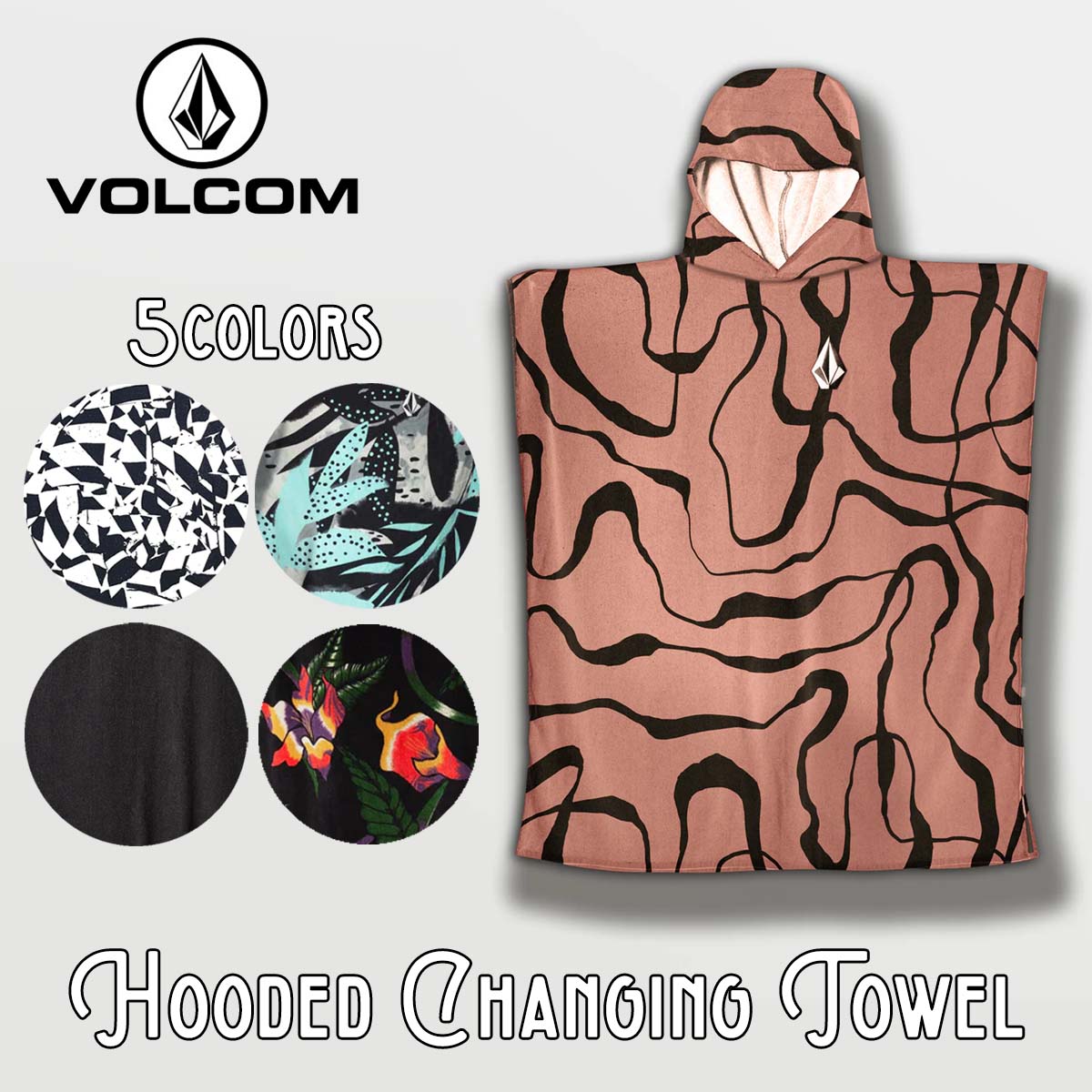 楽天市場】ボルコム VOLCOM ビーチタオル 2024春夏 Wordmark
