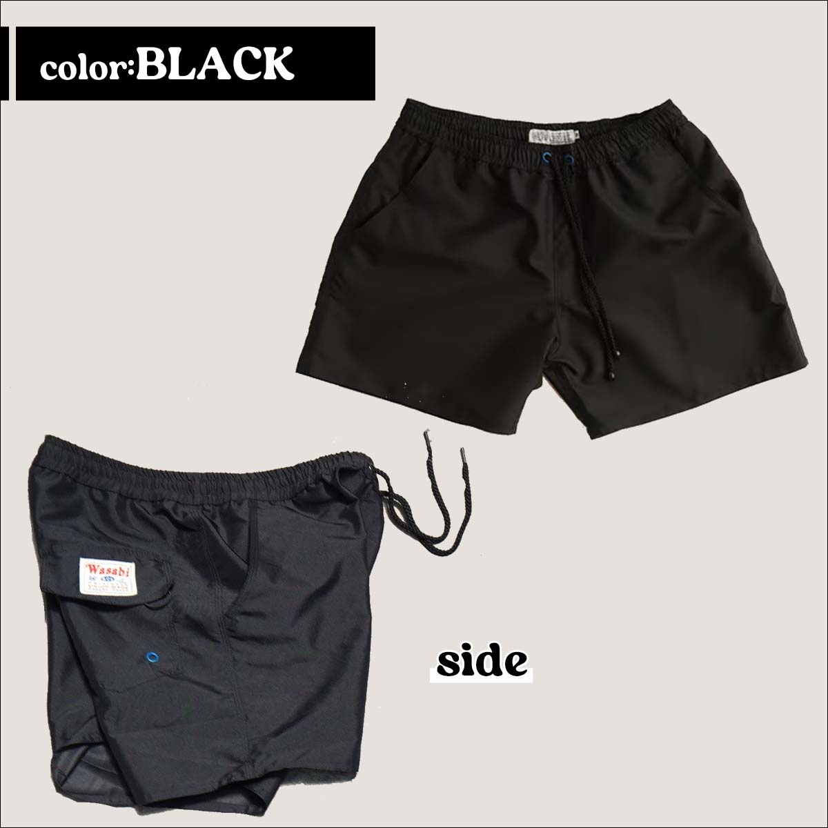 新品未使用 Wasabi originals ワサビ　ボードショーツ wtrunks-03.jpg