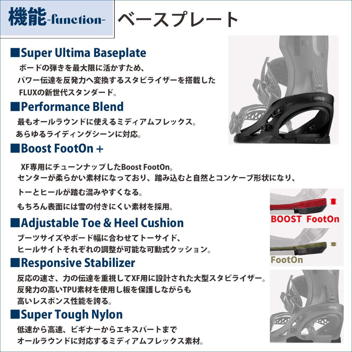 スノーボード ビンディング メンズ 23/24 SNOW FLUX BINDING スノボ