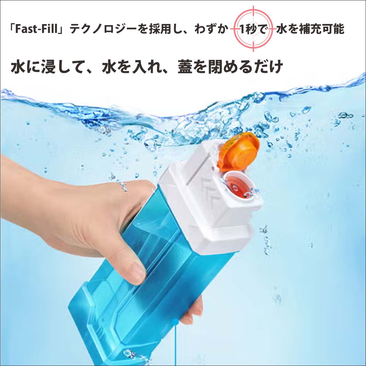 スーパーソーカー 005 ライショットバーン 水鉄砲 ウォーターガン セット Amazon | NERF スーパーソーカー ナノブラスター キーチェーン付き – 2
