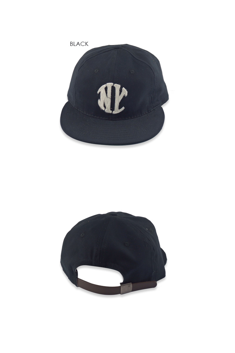 EBBETS FIELD FLANNELS COTTON BALLCAP NEW YORK KNICKERBOCKERS 1912