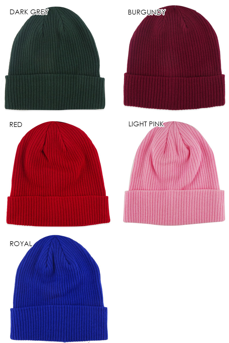 NEWHATTAN【ニューハッタン】COTTON KNITTED HAT コットンブニット