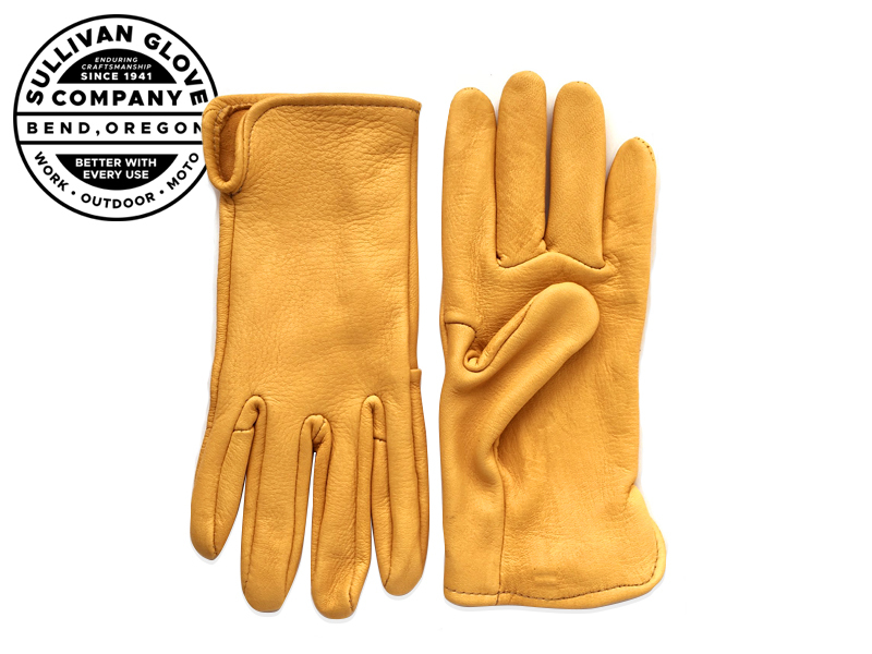 SULLIVAN GLOVE【サリバングローブ】DEER SKIN GLOVE GOLD