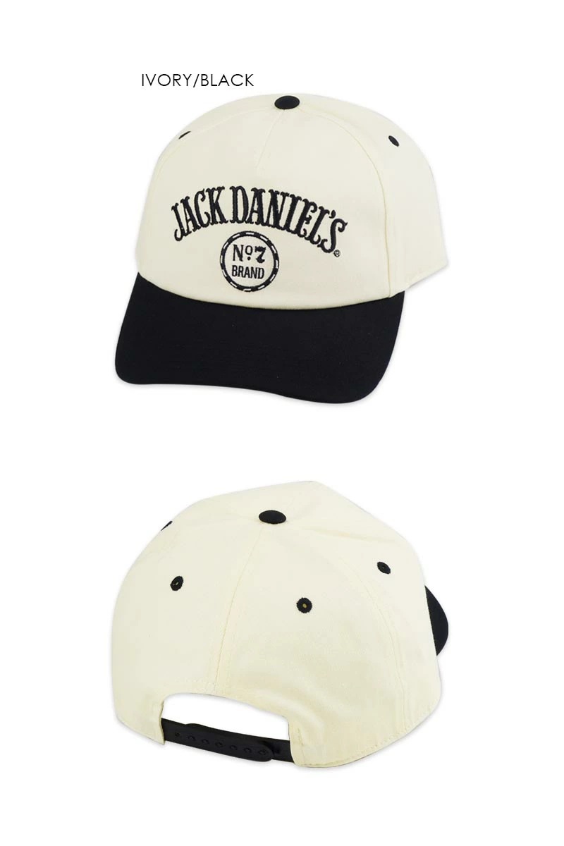 AMERICAN NEEDLE アメリカンニードル JACK DANIELS ROSCOE IVORY/BLACK