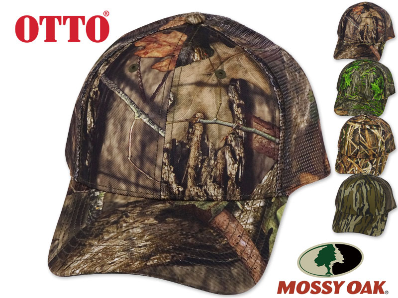 親方  80s MOSSY OAK【モッシーオーク】 OTTO オットー Mossy Oak〓 camouflage low profile mesh back