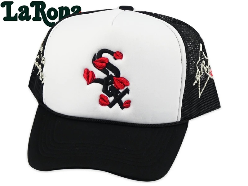 LA ROPA Life ラロパ SIGNATURE 'WS'TRUCKER HAT WHITE/BLACK