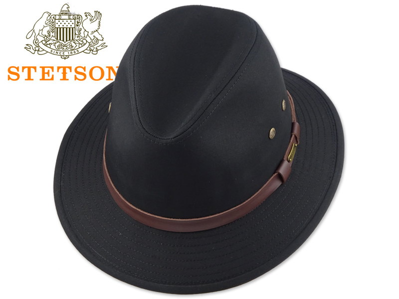 STETSON ステットソン GABLE SAFARI HAT BLACK ゲーブル サファリ