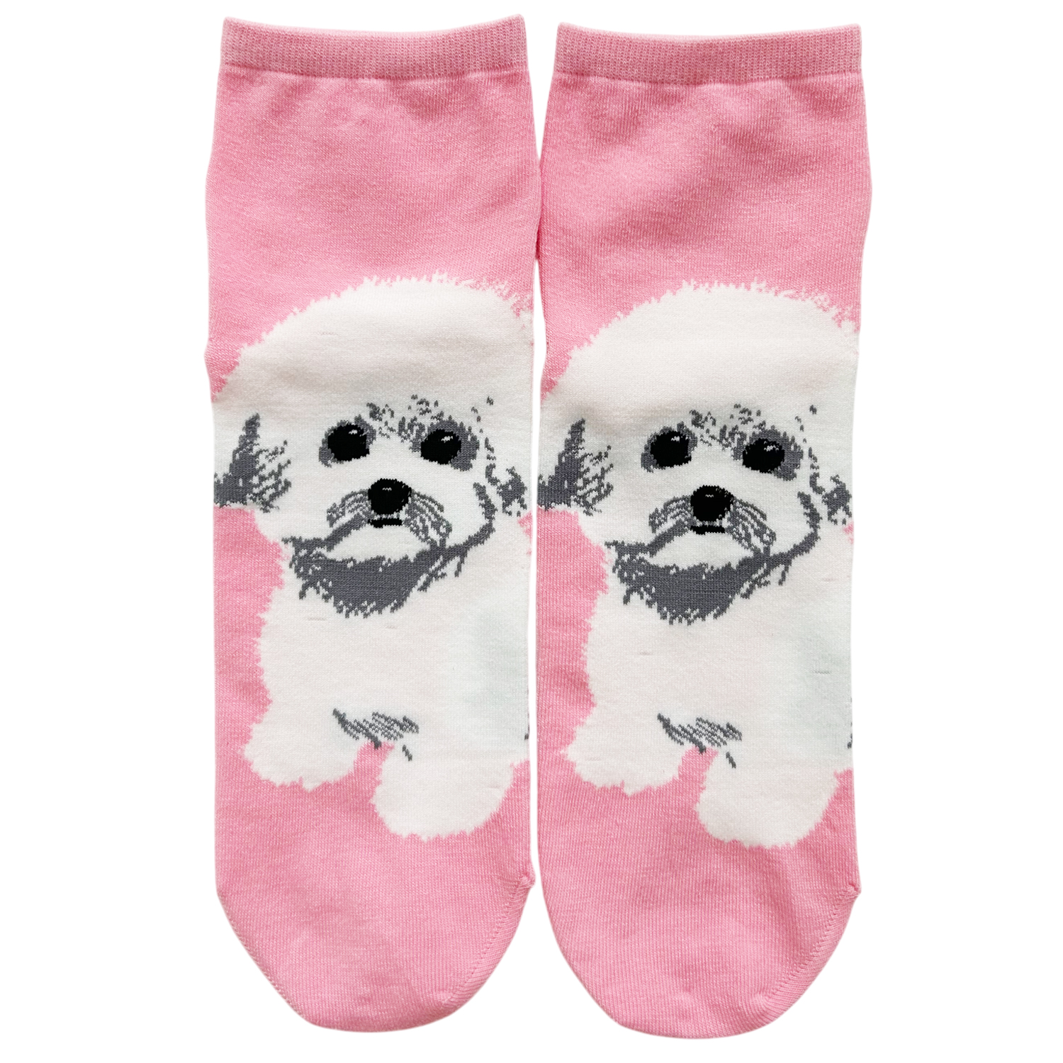 靴下 レディース 犬 柄 春夏 おしゃれ シュナウザー 柴犬 柴 トイ