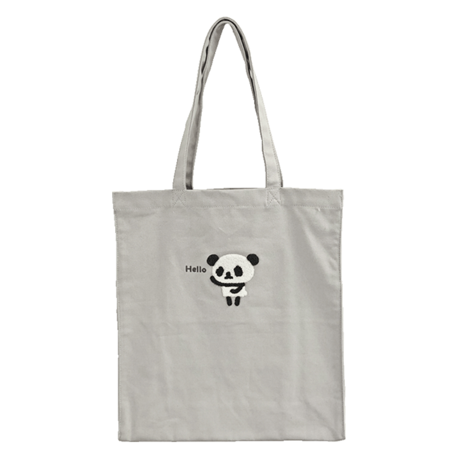 アニマルバッグ 刺繍トートバッグ シュナウザー パンダ 犬 グッズ