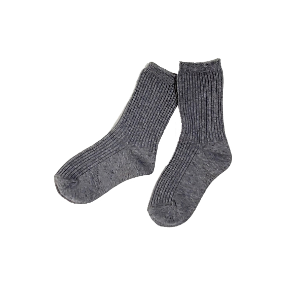 靴下 キッズ 男の子 女の子 白 紺 グレー 黒 クルーソックス 日本製