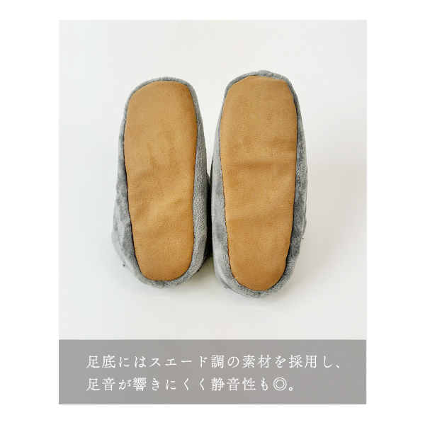 ルームシューズ メンズ 冬 暖かい もこもこ ...の詳細画像5