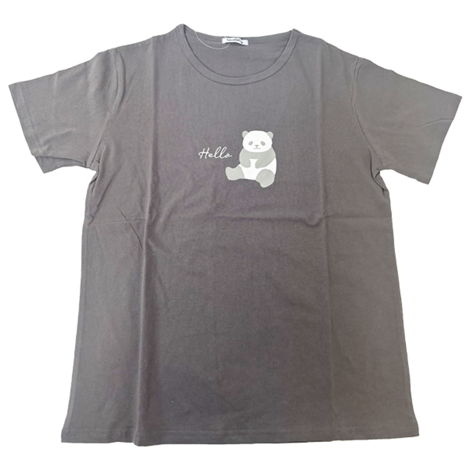 パンダ Tシャツ レディース 半袖 おしゃれ カットソー 可愛い プリント
