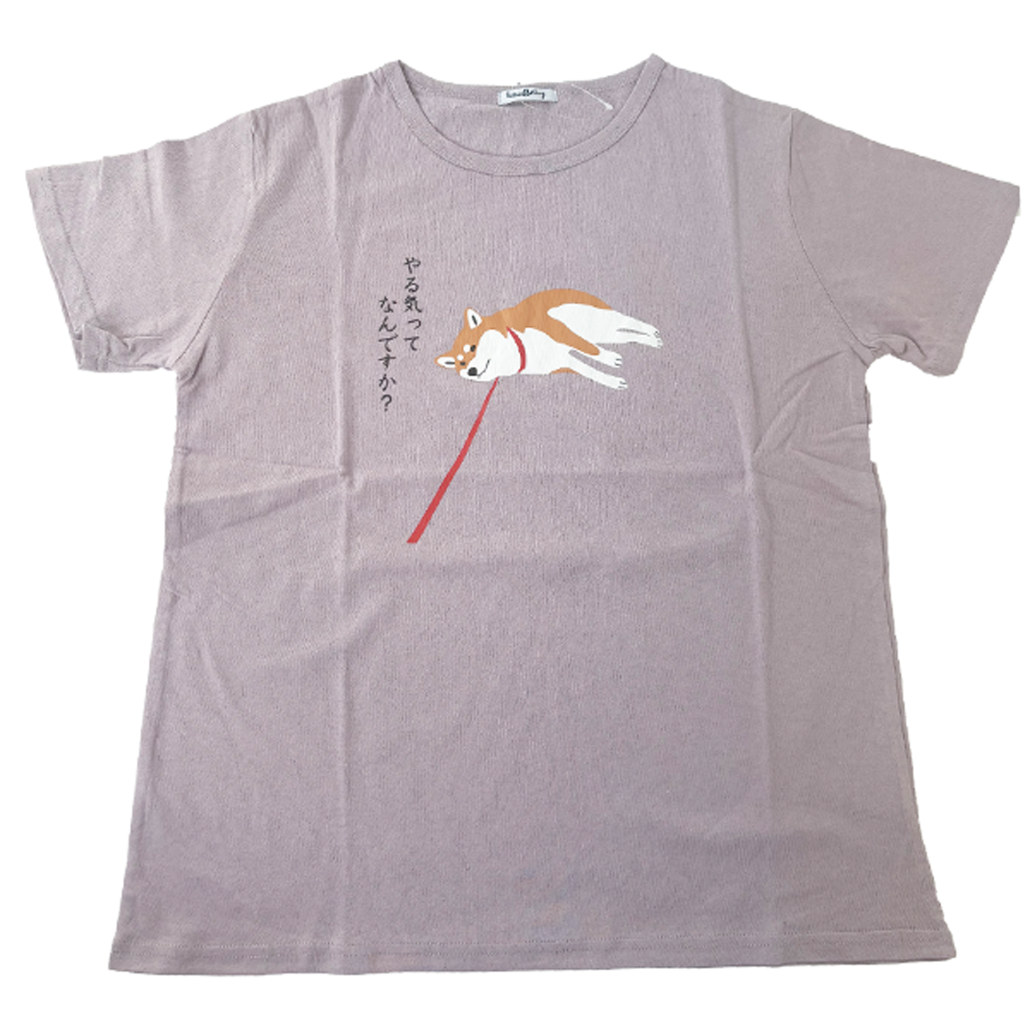 Tシャツ レディース アニマル柄 おもしろ ギャグT 柴犬 ブルドッグ