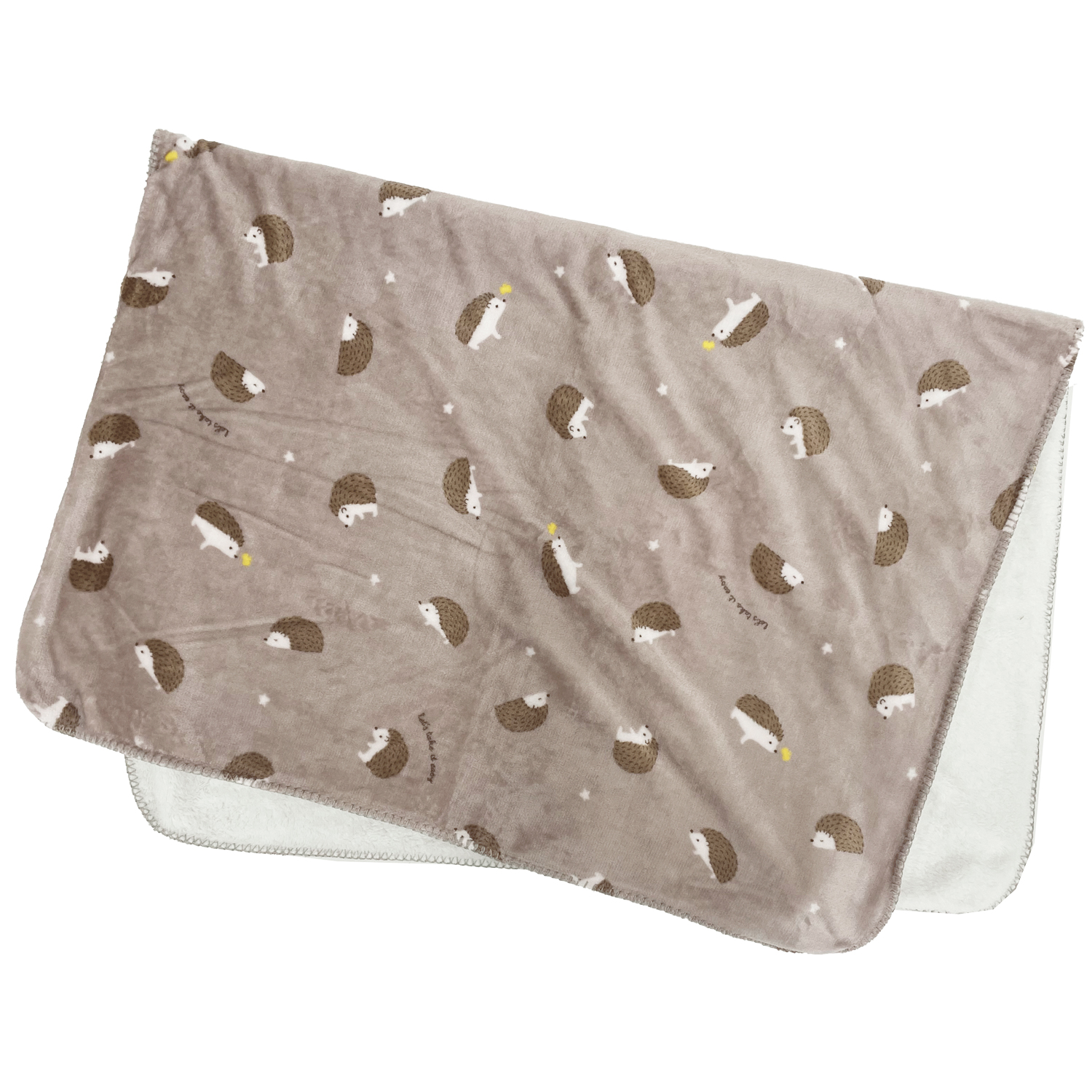 新品・未使用　FOXEY ブランケット　ハーフケット　キャメル　ノベルティ ブランケット 大判 ひざ掛け ハーフケット 可愛い おしゃれ モコモコ