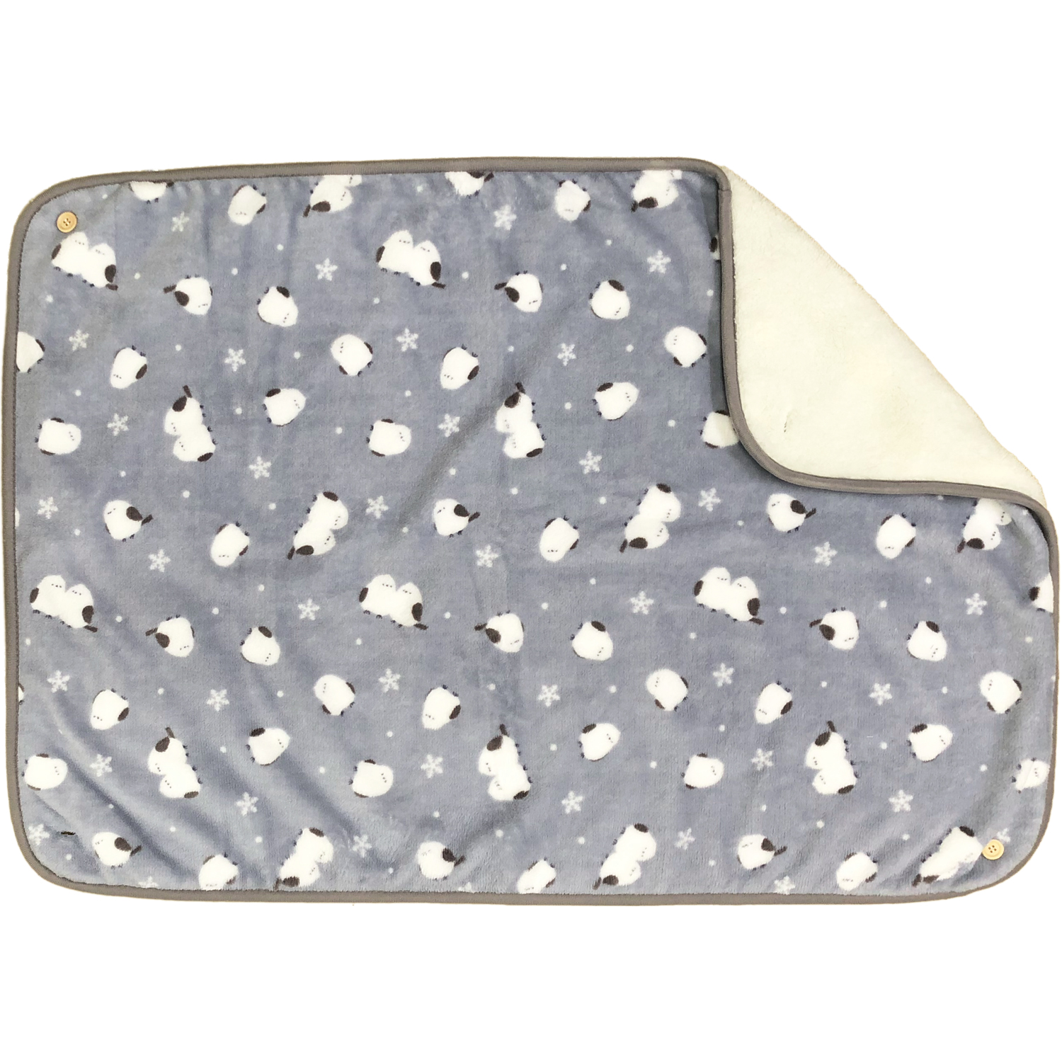 ひざ掛け ブランケット かわいい おしゃれ モコモコ 70×100 小さめ