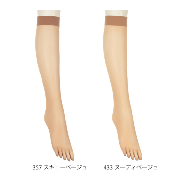 ストッキング ひざ下 5本指 靴下 パンスト アツギ 夏用 涼しい