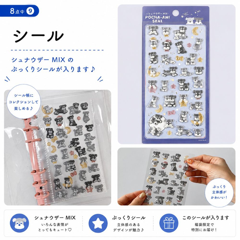 シュナウザー シュナ レディース 福袋 8点セット ワンピース ルーム
