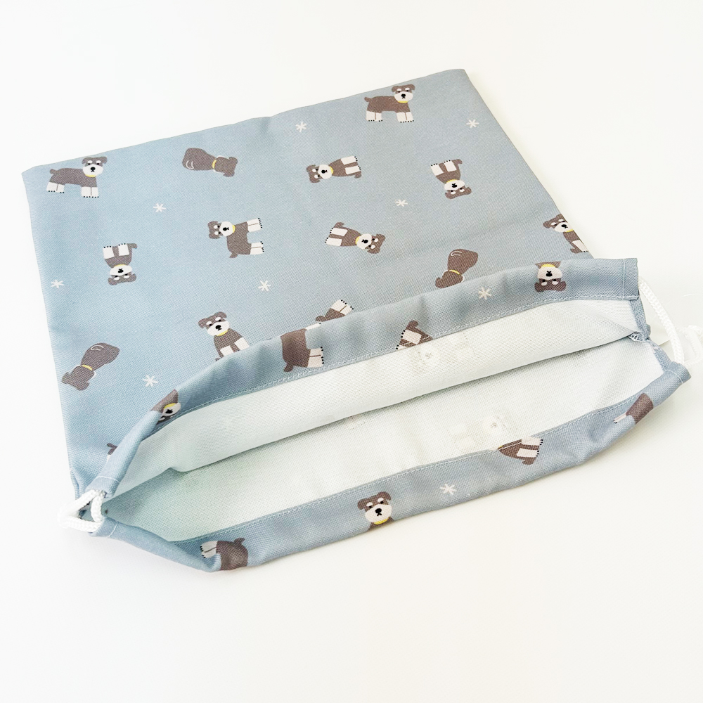 巾着袋 大きめ 30×30cm 子供 キッズ 体操服袋 お着替え袋 通園 通学