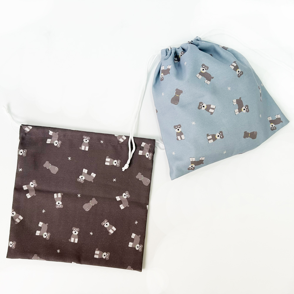 巾着袋 大きめ 30×30cm 子供 キッズ 体操服袋 お着替え袋 通園 通学