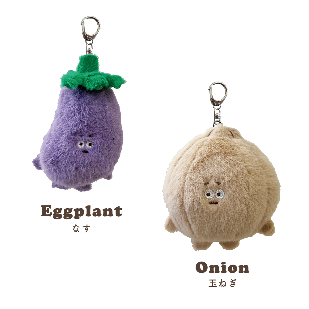 ぬいぐるみ マスコット キーホルダー Buy Me! Vegetable 野菜 かわいい
