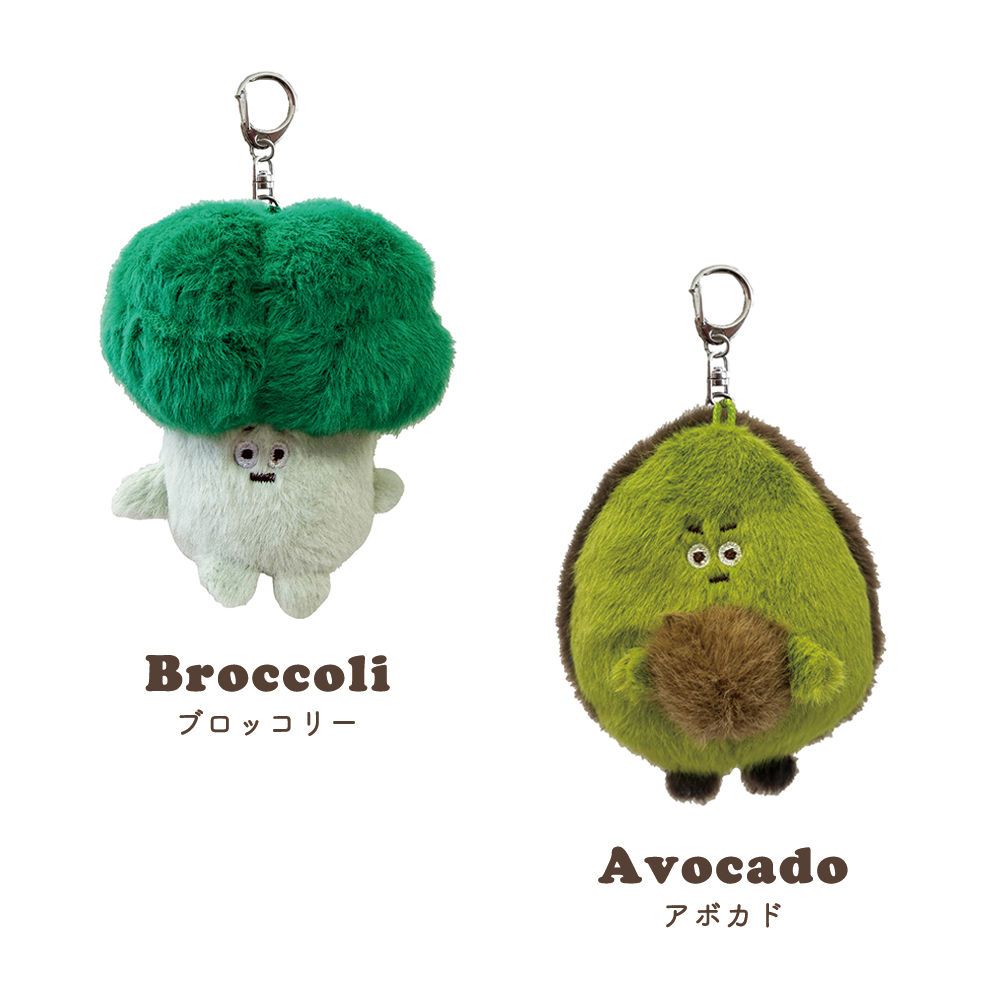 ぬいぐるみ マスコット キーホルダー Buy Me! Vegetable 野菜 かわいい