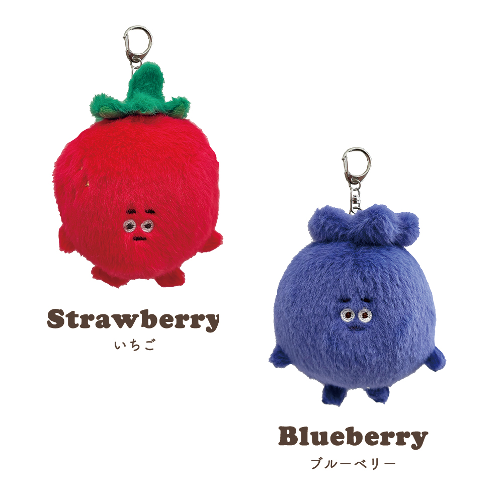 ぬいぐるみ マスコット キーホルダー Buy Me! Fruits フルーツ 可愛い