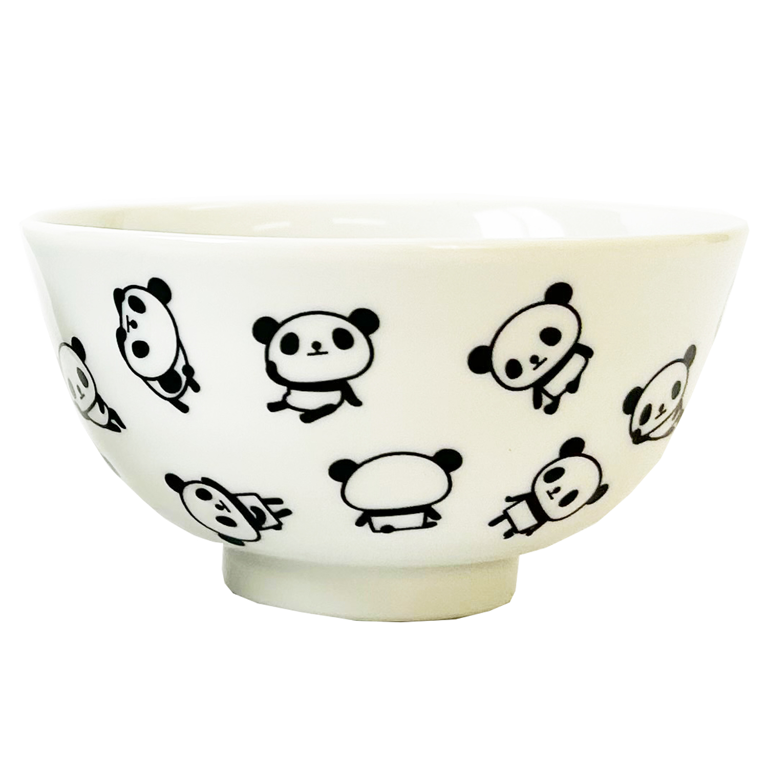 パンダ 茶碗 ご飯茶碗 かわいい 動物柄 日本製 磁器 食洗機 電子レンジ