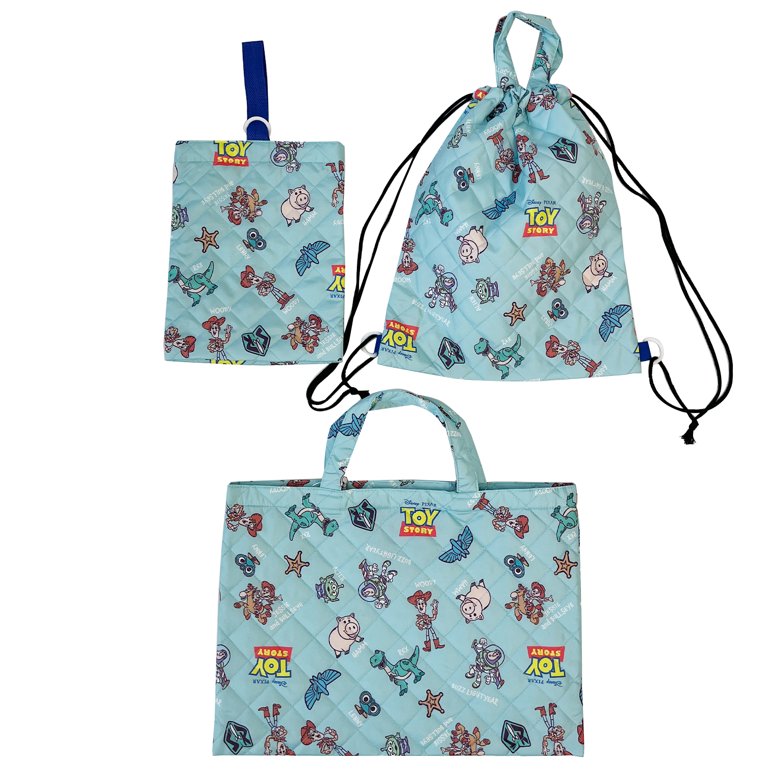 入園グッズ セット 入園セット 3点 ディズニー レッスンバッグ トイ