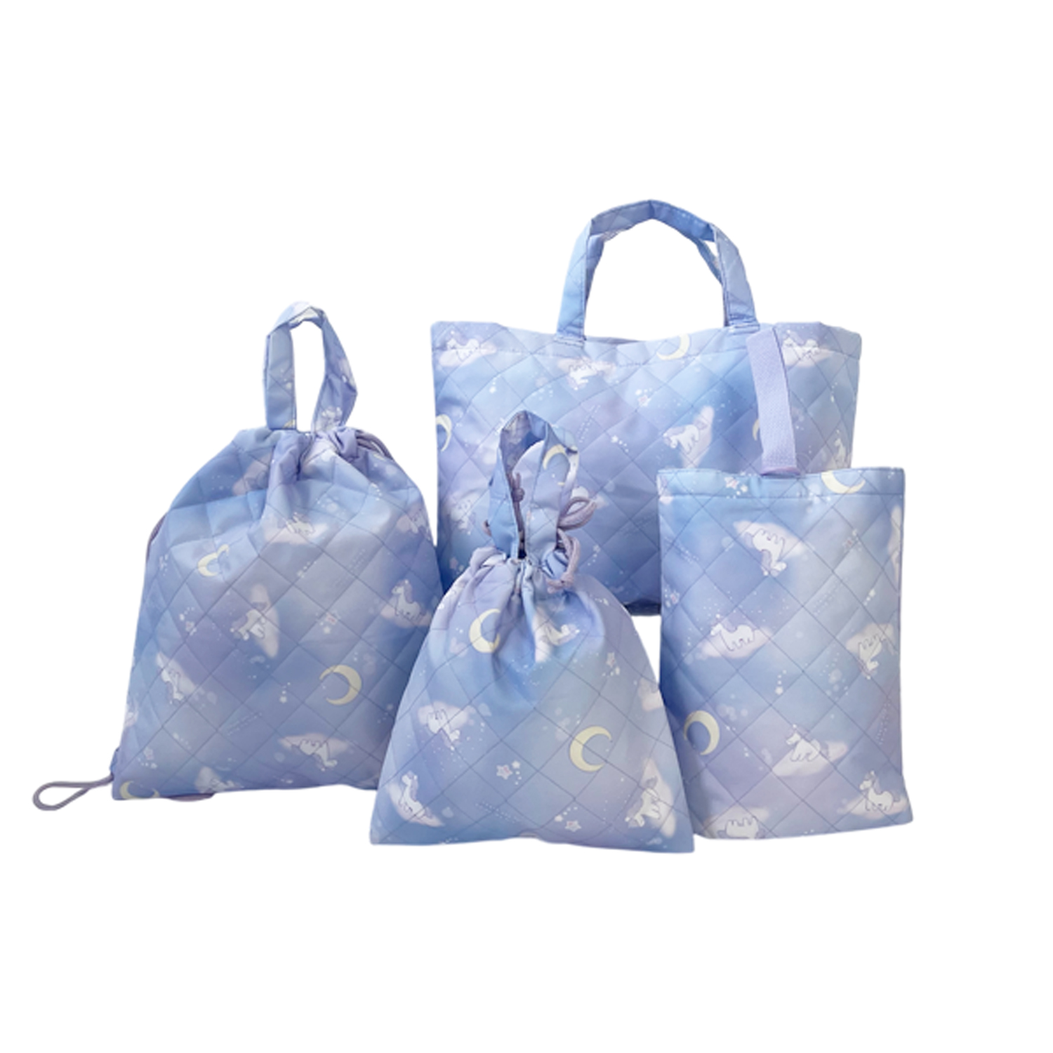 入園グッズ セット 入園セット 4点 キルティング レッスンバッグ