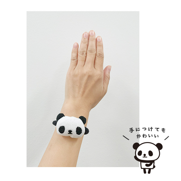 確認用699円　パンダ　ヘアゴム2個 白黒モノトーン　ギフト　韓国　ぬいぐるみ 確認用699円パンダヘアゴム2個 白黒モノトーンギフト韓国ぬいぐるみ