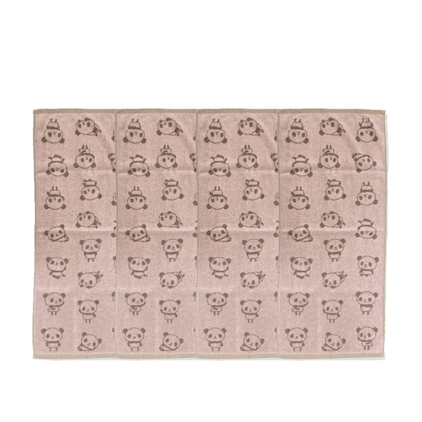 フェイスタオル サイズ 一般的 セット まとめ買い 4枚組 パンダ 可愛い おしゃれ パンダグッズ プレゼント ギフト タオル 送料無料 |  | 06