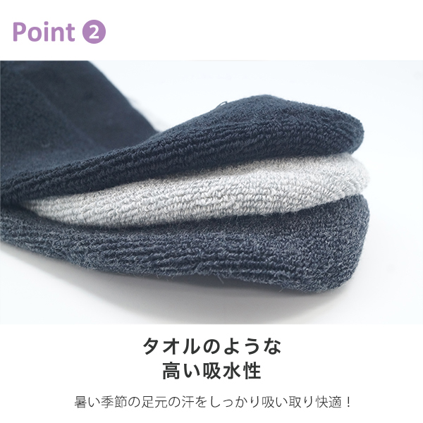 靴下 レディース メンズ くるぶし 黒 おしゃれ 夏用 パイル 滑り止め