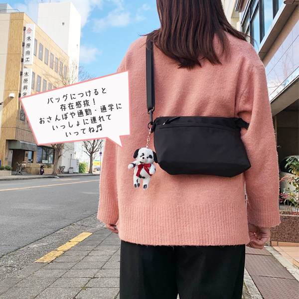 マスコット キーホルダー ストラップ チャーム ぬいぐるみ 犬 人形 小さめ 可愛い おしゃれ 小さい もふもふ ゆうパケット4点まで可 関連画像3