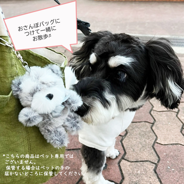 マスコット キーホルダー ストラップ チャーム ぬいぐるみ 犬 人形 小さめ 可愛い おしゃれ 小さい もふもふ ゆうパケット4点まで可 関連画像4