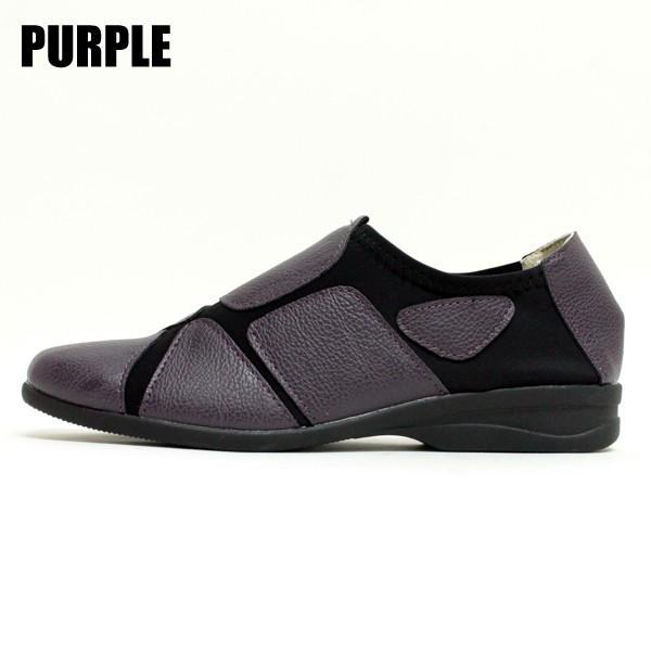 ショップチャンネル 牛革インヒールスニーカ 23.0㎝黒012（SC