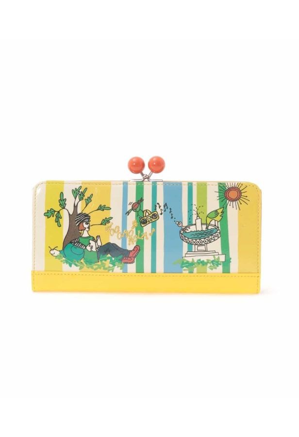 お得日本製 Jocomomola JOCOファンタジアプリントがま口長財布 ストライプデパートメントPayPayモール店 - 通販 - PayPayモール お得超激安